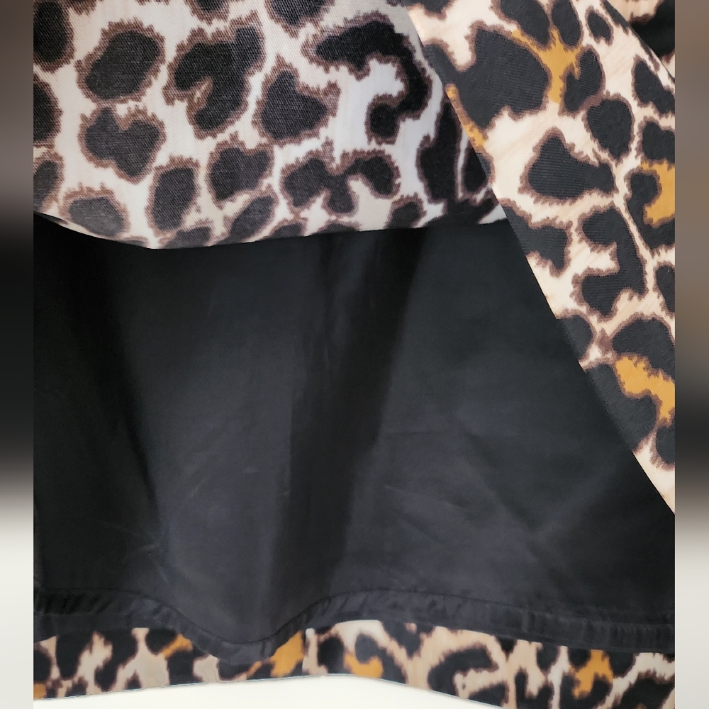 Stunning J. Crew Leopard Paper Bag Skirt Size 4 EUC - Picture 2 of 5